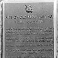 Thumbnail link to Colorado River: Old Ferry Landing at Yuma Crossing